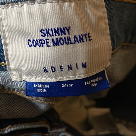 H&M skinny jeans size 34x32 - Picture 4 of 6